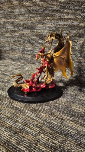 The Dragon Of Destiny Crystal Ball Statue By Julie Bell - Picture 8 of 16