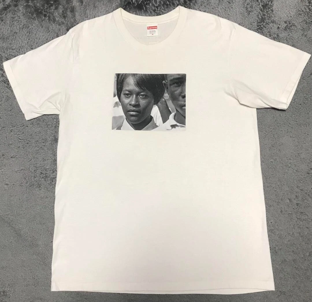 SUPREME Roy Decarava Mississippi Tee SS22 homme blanc taille M
