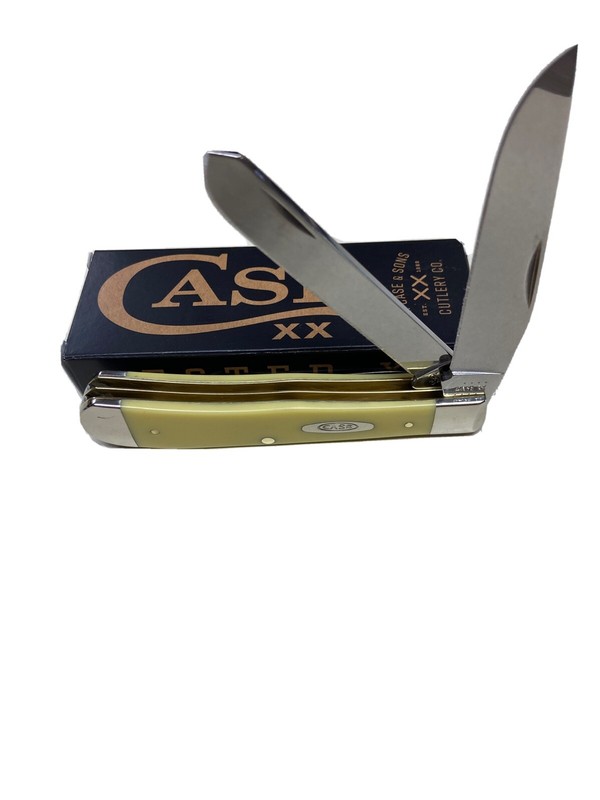 CASE XX #81091 YELLOW SYNTHETIC SMOOTH TRAPPER W/CLIP SS