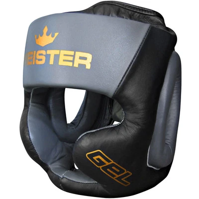 MEISTER GEL FULL-FACE HEAD GUARD - MMA Boxing Helmet Training Muay Thai Headgear