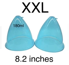 21cm Replacement Big Cups for Buttock Breast Enlargement Vacuum Machine Tools