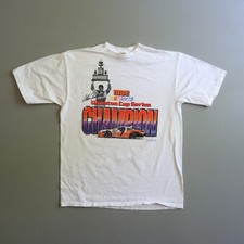 Vintage Hooters 1993 NASCAR Winston Cup Series T Shirt Alan Kulwicki  L/XL