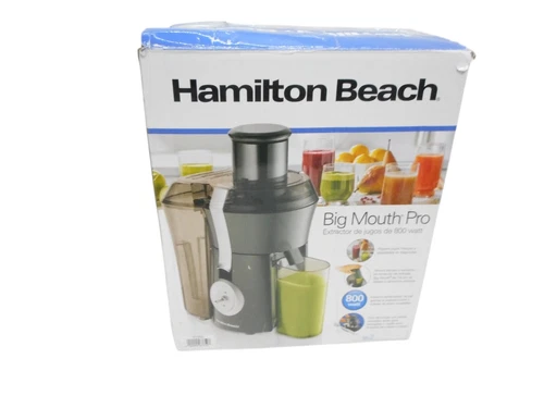 Hamilton Beach Big Mouth Pro Juicer Juice Extractor, 800W, Powerful Motor