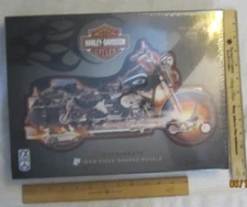 Vintage FX SCHMID Harley Davidson ACCELERATE 1000 Piece Puzzle-New Cello Sealed