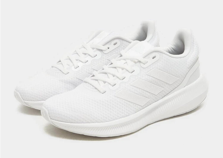 Adidas Womens RunFalcon Running/Gym Shoes Trainers, All-White