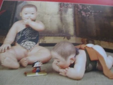 3p Haihai Ningyo Japanese Crawing Baby Doll History Article