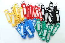 50-2500 Schlüsselanhänger Schlüsselschilder zum Beschriften farbig  68 x 17 mm!