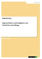 Eigenschaften Und Aufgaben Des Vertriebscontrollings | Buch | 9783668967823