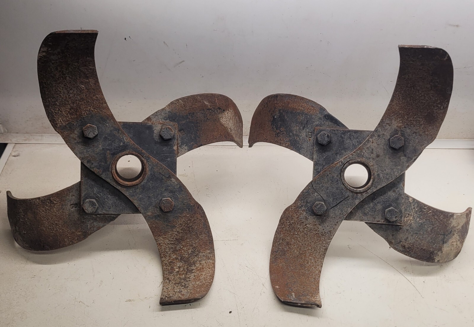 John Deere 524 Tiller Rototiller Outer Tines Set Of 2 eBay