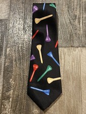 Mens Design By A. Rogers Golf Tee Neck Tie, C...