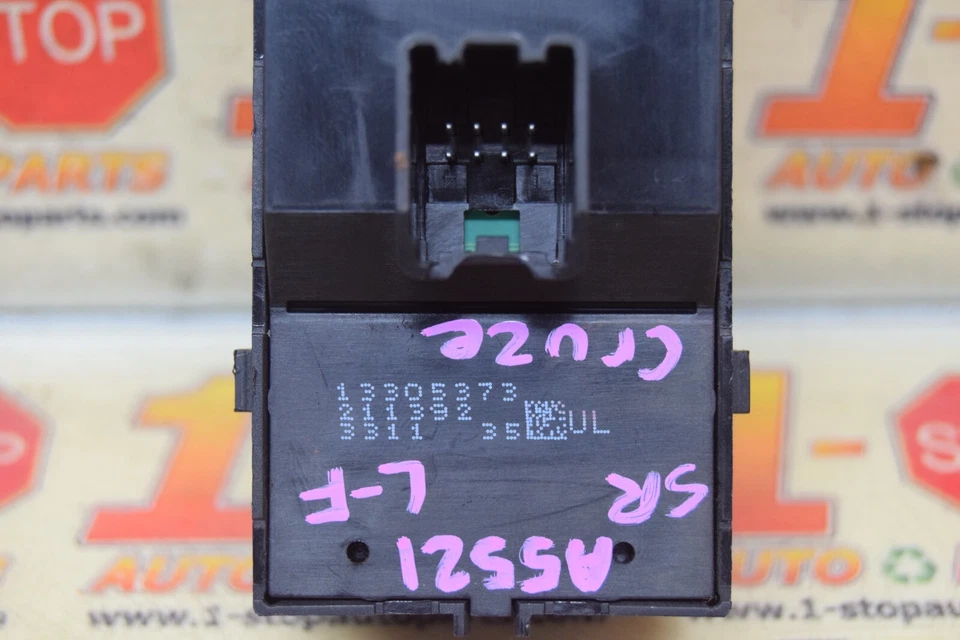 2011-2014 CHEVROLET CRUZE DRIVER SIDE MASTER POWER DOOR WINDOW SWITCH OEM - Image 4 of 4