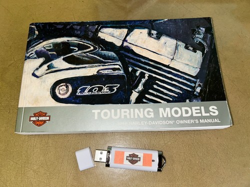 2016 Harley-Davidson Touring Models Owners Manual +Bonus Service Manual on usb - 第 1/11 張圖片