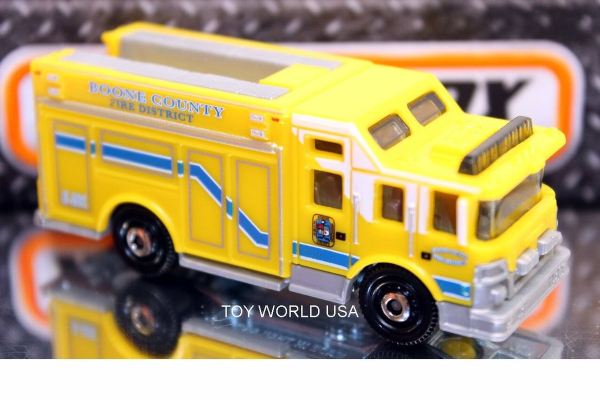 2021 Matchbox MBX Rescue Hazard Squad Fire Vehicle | eBay