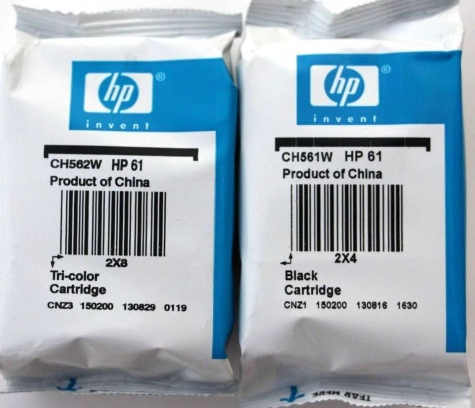 Genuine HP 61 Ink Cartridge Combo for HP4500 4635 HP 2548 2549 printers - Image 4 of 4