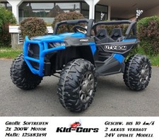 Kinderauto elektrisch Buggy Kinderfahrzeug Jeep offroad 2 sitzer geländewagen vw