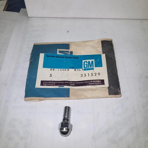NOS 1973-78 Chevy GMC Truck Suburban West Coast Mirror Chrome Bolt 331529 OEM