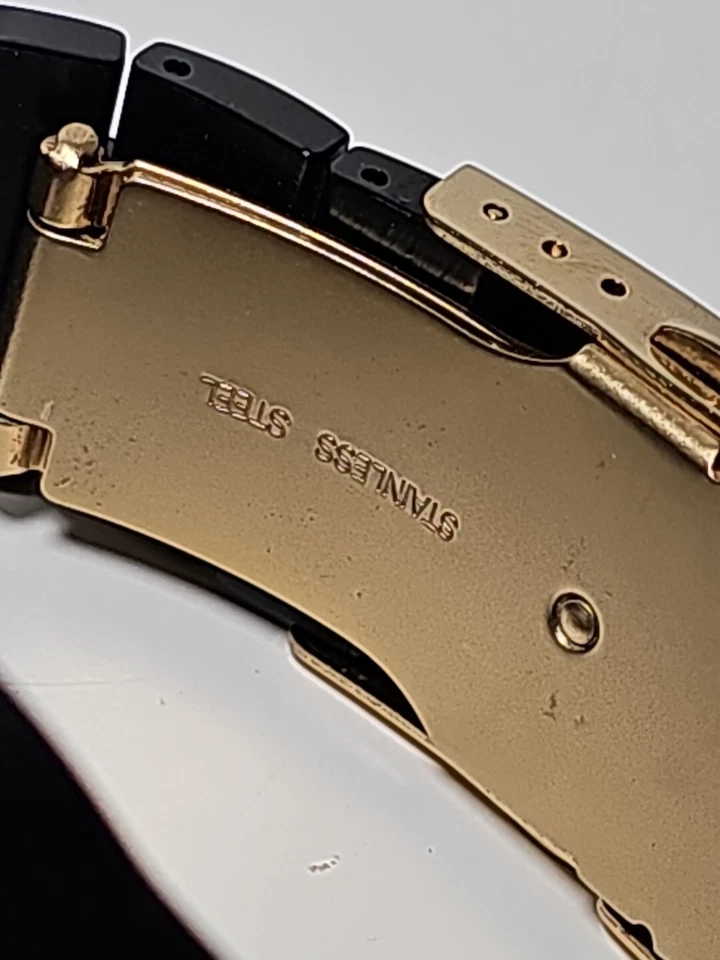 Reloj para hombre JBW J6311B Bond esfera diamante cuarzo negro acero inoxidable 44 mm *LEER Foto 4 de 4