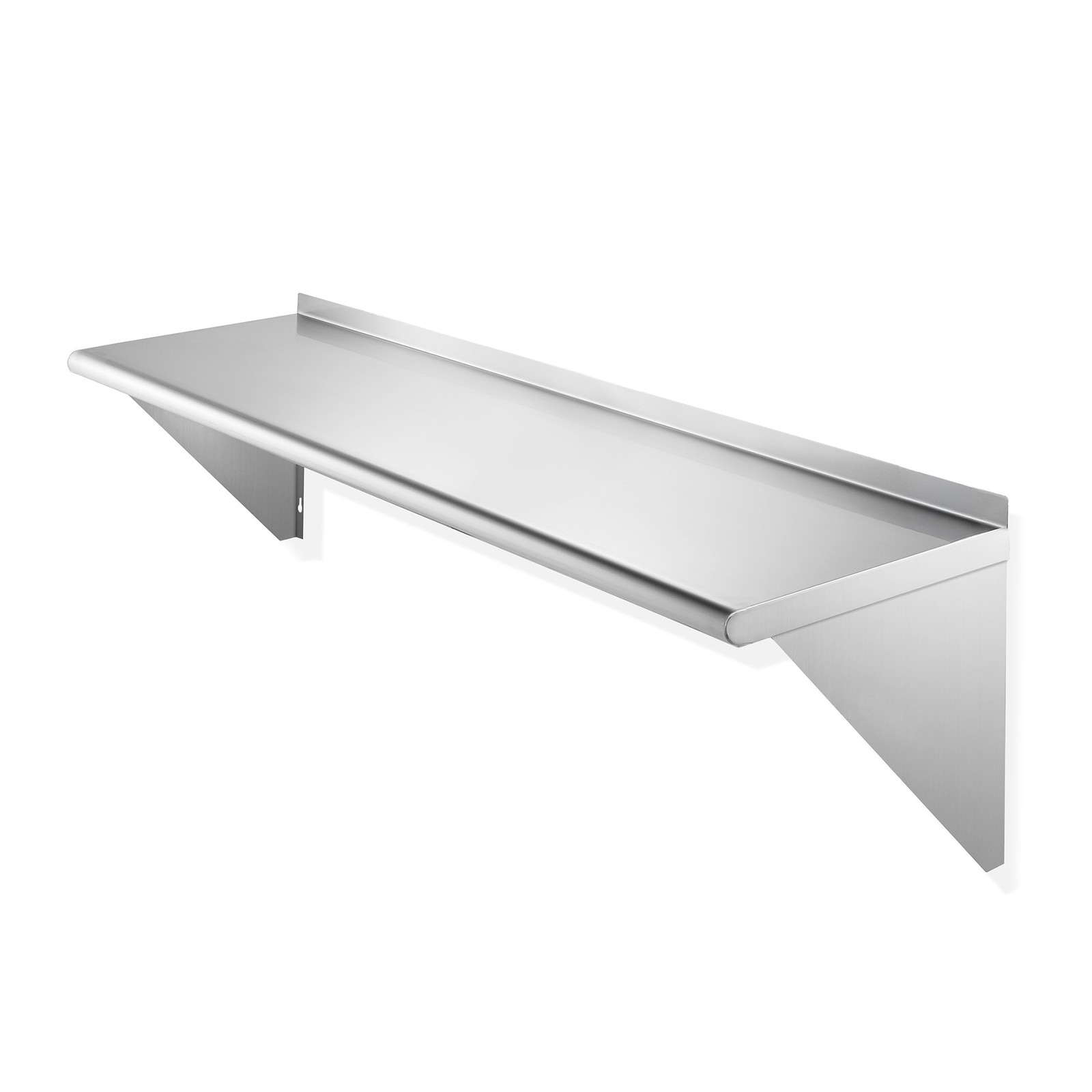 14" x 48" Stainless Steel Shelf, NSF Commercial Restaurant Kitchen Wall Shelves