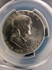 1955 Franklin Silver Half Dollar PCGS MS63 — photo 3