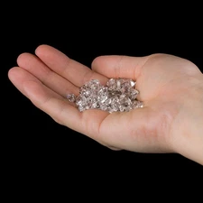 .1" to.5" Clear Gem HERKIMER DIAMOND Sparkling Crystals 1Ounce Pakistan for sale