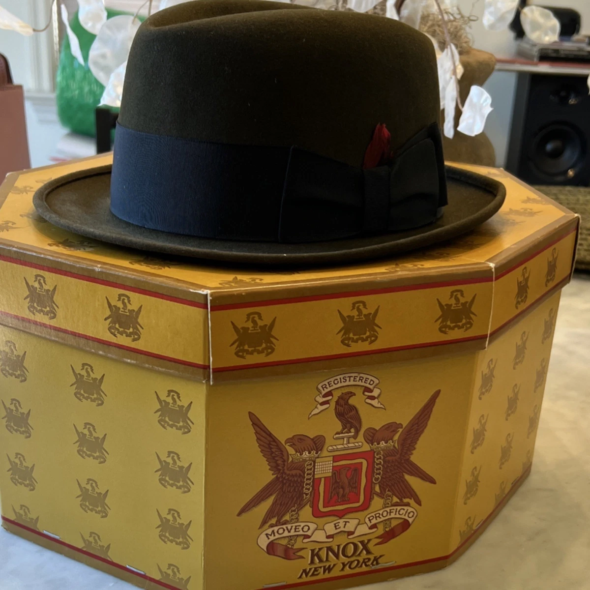 Fedora/Trilby Vintage Hats for Men 7 1/4 Size for sale | eBay