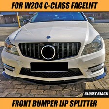 Spoilerschwert Frontspoiler Spoilerlippe Für Mercedes Benz C-Klasse W204 AMG
