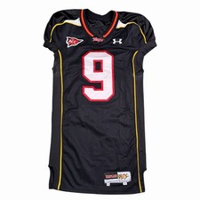 2011  Maryland Terrapins #9 Team Issued ACC College Under Armour Jersey Sz 42
