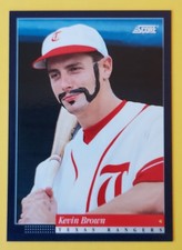 1993 Pinnacle KEVIN BROWN Reds 