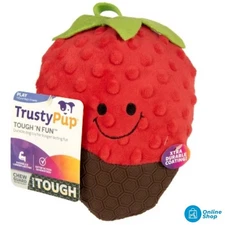 TrustyPup Cocoa Berry with Chew Guard Dog Toy