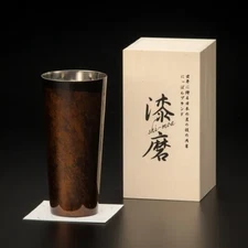 Sake cup,Japanese  Traditional Craft Lacquer cup,gold leaf ,drinking vessel,