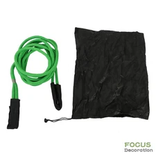 Green 1/2" × 20' Kinetic Energy Truck Tow Recovery Rope 6800 LBS Strap Snatch