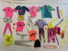 Mattel Vintage Barbie And The Rockers Doll Clothing Lot and Accessories 80s 90s
