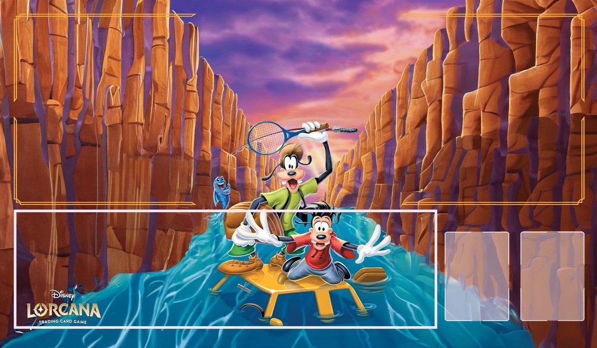 lorcana goofy movie cards Goofy, Set for Adventure (foil) (borderless)