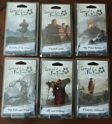 Legend of the Five Rings LCG - Elemental Cycle Full Set - FFG Brand New