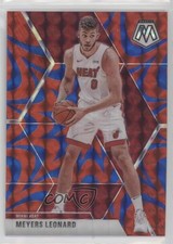 2019-20 Panini Mosaic Reactive Blue Prizm Meyers Leonard #190 0bt4