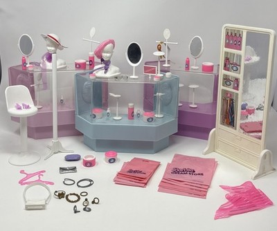 Vintage Barbie Dream Store Makeup Counter & Fashion Counters Department Store
