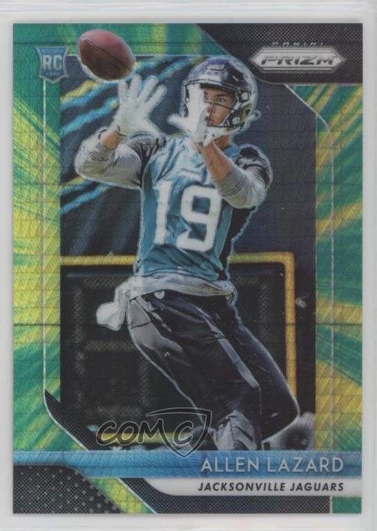 2018 Panini Prizm Rookie Hyper Prizm 195/275 Allen Lazard #294 Rookie RC 0d3