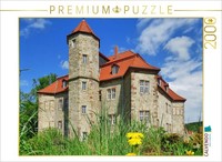 Calvendo Puzzle Netra Moated Castle | 2000 Pieces, Finished Size 35.4 × 26.4 In