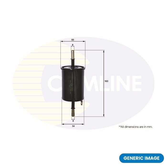 Fuel Filter Fits Audi A4 A4 Allroad A5 A6 A6 Allroad A7 A8 Q5 COMLINE EFF372D