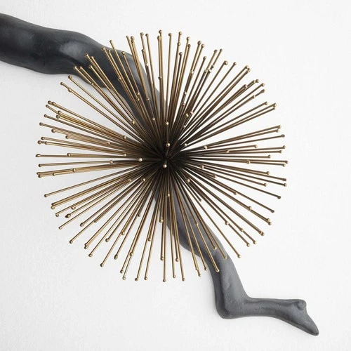 Cyan Design 11435 Ichiyo Black and Gold Accents Wall Decor, Medium - Picture 2 of 10