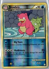Slowbro 52/123 Uncommon HeartGold & SoulSilver Pokemon Reverse Holo Near Mint on eBay