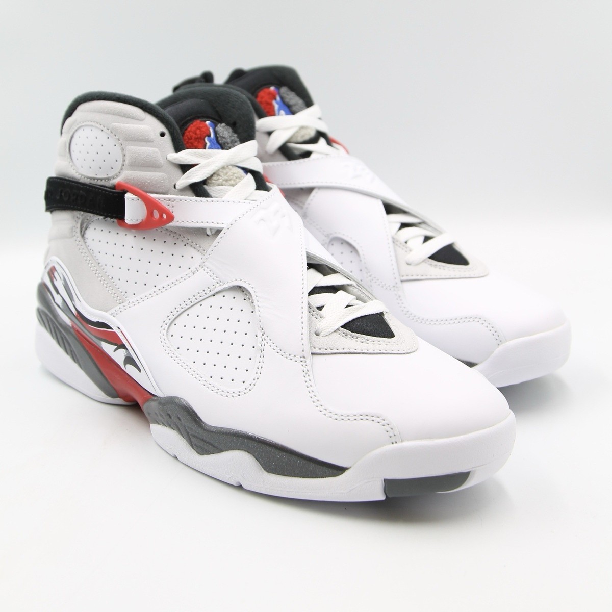 Air Jordan 8 Retro Mens GS Bugs Bunny White Red Sneakers