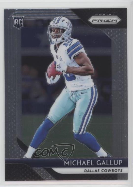 2018 Panini Prizm Rookie Michael Gallup #226 7fj