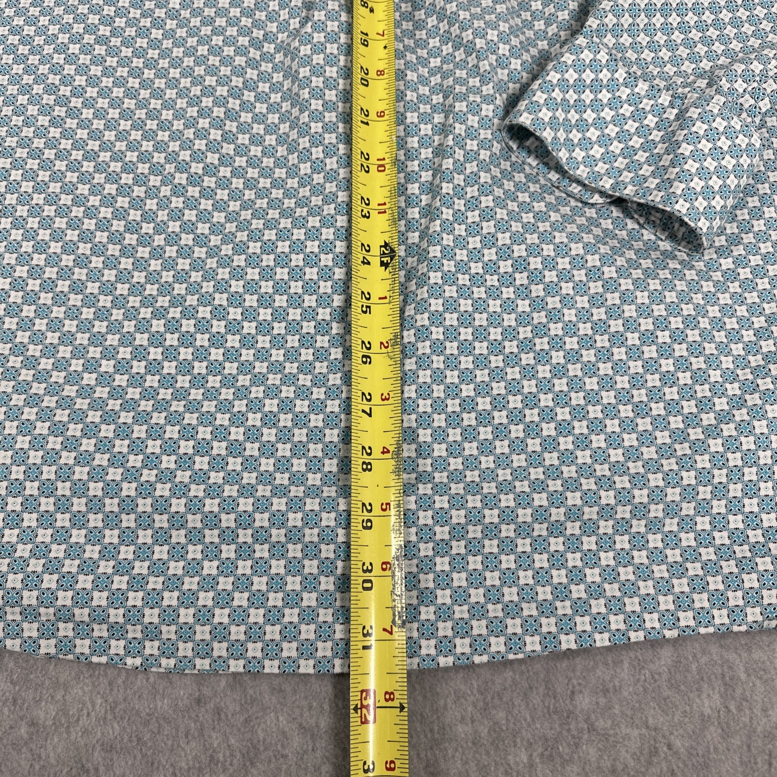 Ariat Long Sleeve Button Down Geometric Tile Prin… - image 14