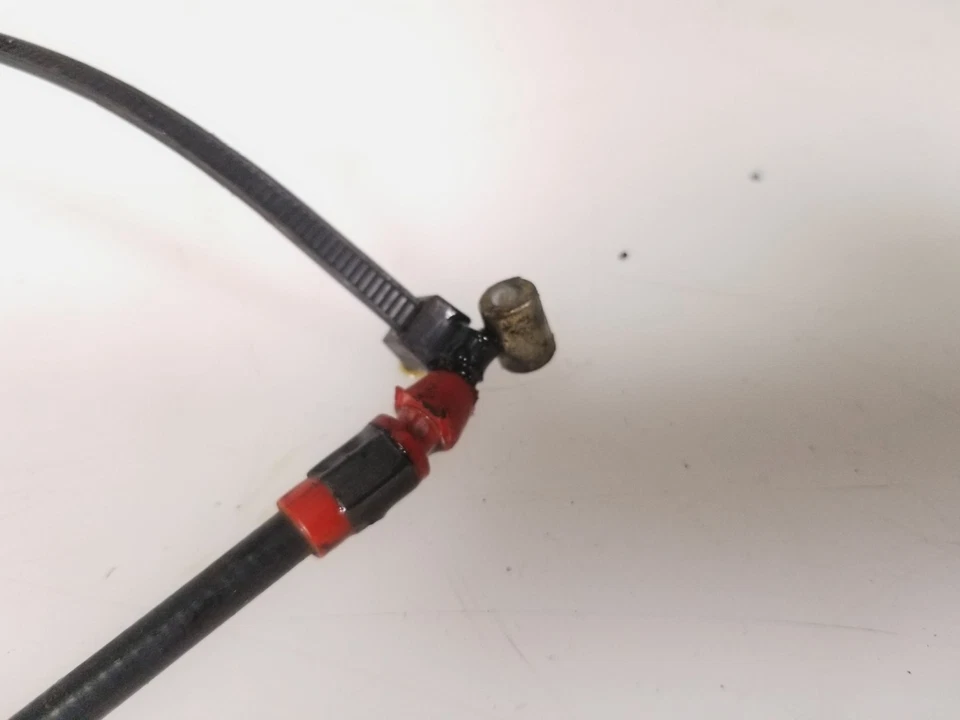 05 Aprilia Mille RSV 1000 RSV1000R Seat Latch Cable Line Free Shipping - Image 4 of 4