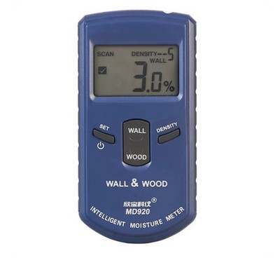 Moisture Meter for Walls and Timber; Moisture Content Tester for Concrete Floors