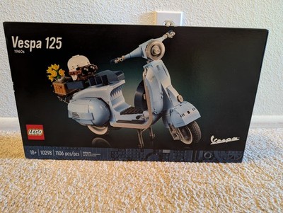 LEGO Vespa 125 (1960's) 10298 Brand New In Box. Factory Sealed Retired Set