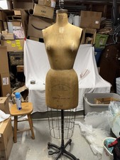 Vintage Wolf Dress Form Mannequin, Model 1955-56 Size 12