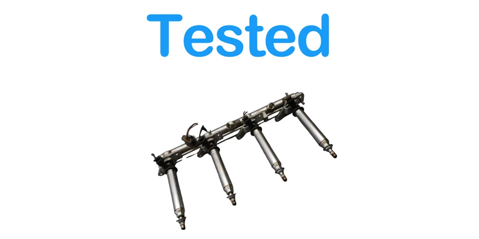 Правосторонняя направляющая впрыска топлива 12–18 Mercedes CLS550 W218 с оригинальными форсунками - Изображение 3 из 4