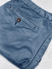 Ted Baker Of London Chino Shorts Mens 34R Grey Flat Front